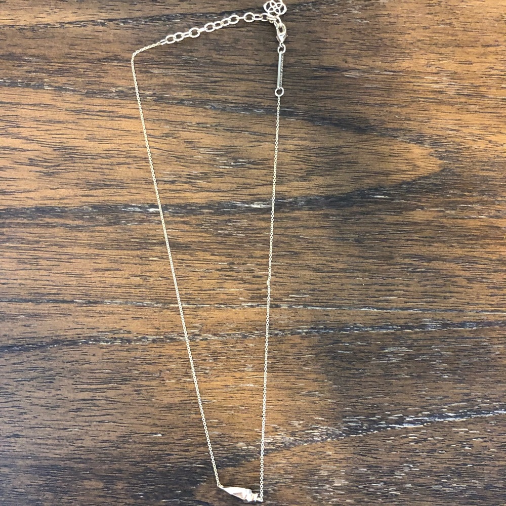 Kendra Scott Arrowhead/Spear Necklace